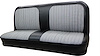 1967-72 Chevrolet Truck Front Bench All Vinyl L-3887 - image 1