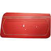 1969 Chevrolet Camaro Standard Interior Pre-assembled Front Door Panel Set - image 1