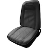1967-1969 Pontiac Firebird Standard and 1967 Custom-Deluxe Interior Front Bucket Seat Upholstery Set - image 1