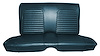 1967 Chevrolet Chevelle Malibu and Super Sport Convertible Interior Rear Bench Seat Upholstery Set