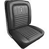 1967 Ford Fairlane 500XL, GT and GTA 2-Door and Ranchero Interior Front Bucket Seat Upholstery Set - image 1