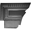 1966-1967 Ford Fairlane 500XL, GT and GTA 2-Door Hardtop Interior Rear Quarter Panel Set - image 1