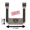 108222 HOOP II Assist/Side Step, Fits Select Ford Expedition; F-Series Super-Duty [XM3 Polished] - image 3