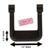 109771 HOOP II Assist/Side Step, Fits Select Dodge/Ram 1500/2500/3500/4500/5500; 1500 Classic [XP3 Black Powder Coat] - image 3