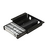 501030 WTS 12 in. Retractable Step, Undermount - Extended Flat Surface [XP3 Black/Galvanized]