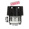 501030 WTS 12 in. Retractable Step, Undermount - Extended Flat Surface [XP3 Black/Galvanized] - image 3