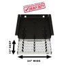 501520 WTS 24 in. Retractable Step, Undermount - Extended Flat Surface [XP3 Black/Galvanized] - image 3