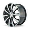3130-7709M TR3 Series Wheel [Size: 17" x 7"] Gloss Black Machined - image 2