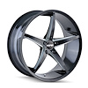 3270-2845B30 TR70 Series Wheel [Size: 20" x 8.5"] Gloss Black Milled
