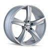3272-2165S40 TR72 Series Wheel [Size: 20" x 10"] Gloss Silver Machined - image 2