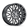 3278-8865TM40 TR78 Series Wheel [Size: 18" x 8"] Matte Black Brushed With Dark Tint - image 1