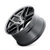 3279-2983TM30 TR79 Series Wheel [Size: 20" x 9"] Matte Black Brushed With Dark Tint - image 2