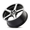 3296-2965MB35 TF96 Series Wheel [Size: 20" x 9"] Gloss Black Machined - image 2