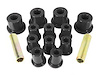 BUSHING CJ5/CJ7 SPRG EYE W/ SHKL RR 76-86 Black - image 1