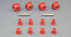 Spring Eye & Shackle Bushing Kit 1970-83 American, AMX, Concord, Gremlin, Hornet, Javelin, Rambler, Rogue, Spirit - image 1