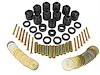 BUSHING JEEP CJ5/7 1LIFT BODY MNT 80-86 Black - image 1