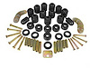 BUSHING JEEP TJ 1LIFT BDY MNT KIT 97-01 Black - image 1