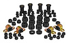 BUSHING TOTAL KIT JEEP CJ5/7 76-79 Black - image 1