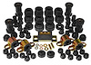 BUSHING TOTAL KIT CJ5/7 80-86 W/TRANS MT Black - image 1