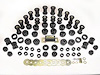 BUSHING TOTAL KIT WRNGLR 87-96 W/TRANS MT Black - image 1