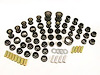 BUSHING TOTAL KIT JEEP CJ5 74-75 W/TRANS MT Black - image 1