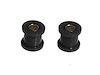 End Link Bushing Kit Black Front Incl. 4 Bushings And 2 Sleeves - image 1