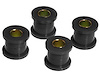 Control Arm Bushing Kit Black Front Upper Inner - image 1