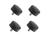 BUSHING TOYOTA TACOM FRT BUMP STOPS 4 Black - image 1