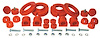Coil Spring Lift Spacers 1996-2004 4Runner/Tacoma 2WD/4WD - image 1