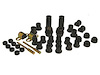 BUSHING TOTAL KIT TOYOTA TRUCK 2WD 84-88 Black - image 1