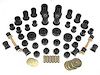 BUSHING TOTAL KIT TOYOTA TRUCK 4WD 86-88 Black - image 1
