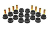 BUSHING COROLLA RR CONTROL ARM KIT 85-87 Black - image 1