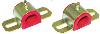 Red Greaseable Sway Bar Bushings 1.0" Sway Bar - image 1