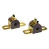 Greasable Universal Sway Bar Bushing Black 1/2 in. Bar Diameter Type B - image 1