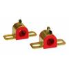 Greasable Universal Sway Bar Bushing Red Bar Diameter 1 in. Type B - image 1