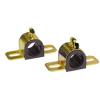 Greasable Universal Sway Bar Bushing Black Bar Diameter 1-5/16 in Type B - image 1