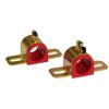 Greasable Universal Sway Bar Bushing Red Bar Diameter 1-5/16 in Type B - image 1