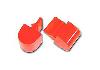 Bump Stop Kit Red Round Top Pair - image 1