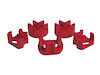4-1902 Motor Mount Insert Kit for 1995-1999 Dodge Neon SOHC & DOHC [Red] - image 1