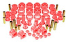 Total Kit; Red; Incl. Body Mounts/C-Arm Frt./Spring And Shackle Rear/Sway Bar Bushings/Sway Bar End - image 1