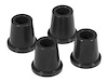 BUSHING D50 2WD LWR C-ARM KIT 79-93 Black - image 1