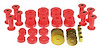 Total Kit Red Incl. Body Mounts/Spring And Shackle Front And Rear/Tie Rod Boots - image 1