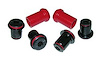 BUSHING CHRYS FRONT UPPER C-ARM KIT W/SHELL 62-76 Black - image 1