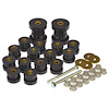 Control Arm Bushing Kit Black Rear - image 1
