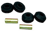 6-1205-BL Radius Arm Bushing Kit for 1967-1973 Ford Mustang [Black] - image 1