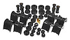 BUSHING TOTAL KIT FORD F150 4WD 73-79 Black - image 1