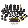 BUSHING TOTAL KIT MUSTANG 65-66 W/TRNS MT. Black - image 1