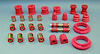 Total Kit Red Incl. C-Arm Front And Rear/Coil Isolators/Sway Bar Bushings/Sway Bar End Links/Rear Trailing Arm Bushings - image 1