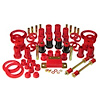 Total Kit; Red; Incl. C-Arm Front And Rear/Drive Train/Coil Isolators/Steering Bushings/Sway Bar End - image 1
