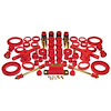 Total Kit; Red; Incl. C-Arm Front And Rear/Drive Train/Coil Isolators/Steering Bushings/Strut Tower/ - image 1